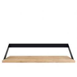 Etagère murale Noir RIBBON SHELF UP - Universo Positivo