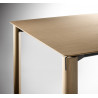 Table LAGA 140*70 cm plateau bois (plusieurs finitions disponibles) - Treku