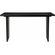 Bureau PRIVATE en chêne noir L.120*H.74 cm - Gubi