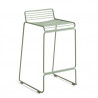 Tabouret haut Hee Noir  / H 75 cm - Hay