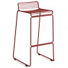 Tabouret haut Hee Noir  / H 75 cm - Hay