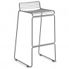 Tabouret haut Hee Noir  / H 75 cm - Hay