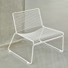 Fauteuil bas Hee Blanc - Hay