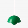 Suspension FlowerPot VP7 Matt Light Grey pendant lamp by Verner Panton