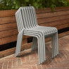 Chaise empilable Palissade Outdoor (Plusieurs coloris disponibles) - Hay