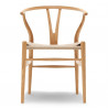 Chaise CH24 "Wishbone chair" en bois naturel (Plusieurs finitions disponibles) - Hans Wegner - Carl Hansen & Son