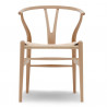 Chaise CH24 "Wishbone chair" en bois naturel (Plusieurs finitions disponibles) - Hans Wegner - Carl Hansen & Son