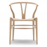 Chaise CH24 "Wishbone chair" en bois naturel (Plusieurs finitions disponibles) - Hans Wegner - Carl Hansen & Son