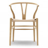 Chaise CH24 "Wishbone chair" en bois naturel (Plusieurs finitions disponibles) - Hans Wegner - Carl Hansen & Son