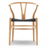 Chaise CH24 "Wishbone chair" en bois naturel (Plusieurs finitions disponibles) - Hans Wegner - Carl Hansen & Son