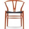 Chaise CH24 "Wishbone chair" hêtre teinté (Plusieurs coloris disponibles) - Hans Wegner - Carl Hansen
