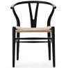 Chaise CH24 "Wishbone chair" hêtre teinté soft (Plusieurs coloris disponibles) - Hans Wegner - Carl Hansen