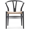 Chaise CH24 "Wishbone chair" hêtre teinté soft (Plusieurs coloris disponibles) - Hans Wegner - Carl Hansen