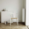 Chaise CH24 "Wishbone chair" hêtre teinté soft (Plusieurs coloris disponibles) - Hans Wegner - Carl Hansen