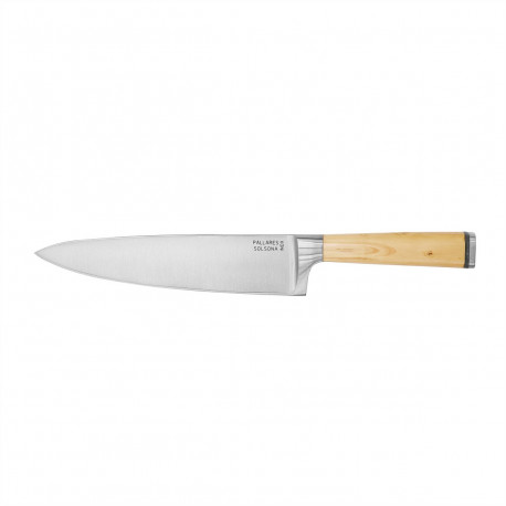 Couteau de cuisine buis / inox L.20 cm - Pallares Solsona