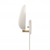 Applique Greta Grossman Cobra Wall Lamp - Jet Black