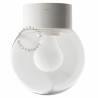 Plafonnier / applique étanche large en porcelaine IP54  (Plusieurs coloris et options disponibles) - Zangra