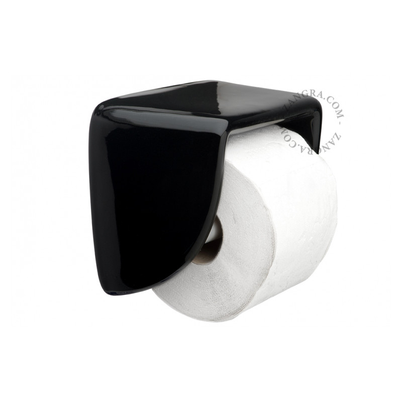 Dérouleur papier toilette porcelaine - Zangra - Atelier 159 Marseille