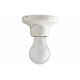 Plafonnier droit | applique rétro en porcelaine - Zangra