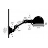 Applique SIGNAL SI701 (Plusieurs coloris disponibles) - Jieldé