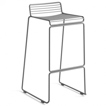 EXPO / Tabouret de bar Hee Gris H.75cm - Hay