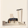 Affiche "Cité Radieuse - Le Corbusier" Marseille N°1 - Thomas Cantoni