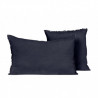 Coussin en lin lavé VITI II (plusieurs dimensions et coloris disponibles) - Harmony