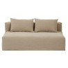 Canapé Slow FAMILY 300cm en lin - Bed and Philosophy