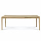 Table extensible BOK en chêne ou teck - Ethnicraft
