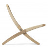 Fauteuil "MG501 Cuba Chair" papercord naturel (Plusieurs finitions disponibles) - Carl Hansen