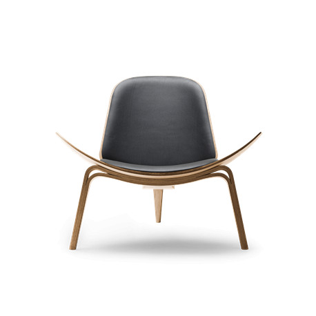 Fauteuil Lounge "CH07 Smile Chair" Hans Wegner (Plusieurs finitions disponibles) - Carl Hansen