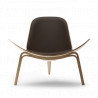 Fauteuil Lounge "CH07 Smile Chair" Hans Wegner (Plusieurs finitions disponibles) - Carl Hansen