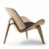 Fauteuil Lounge "CH07 Smile Chair" Hans Wegner (Plusieurs finitions disponibles) - Carl Hansen