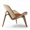 Fauteuil Lounge "CH07 Smile Chair" Hans Wegner (Plusieurs finitions disponibles) - Carl Hansen