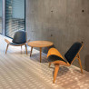 Fauteuil Lounge "CH07 Smile Chair" Hans Wegner (Plusieurs finitions disponibles) - Carl Hansen