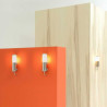 Lampe applique Indoor / Outdoor "Dix" Inox / Satiné - Sammode Studio