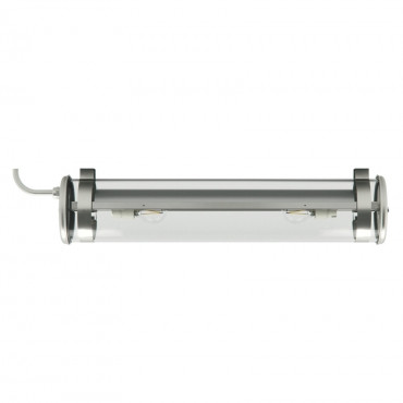 Lampe applique Indoor / Outdoor "Rimbaud" Inox / Silver - Sammode Studio