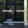Lampe applique Indoor / Outdoor "Rimbaud" Inox / Silver - Sammode Studio
