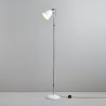 Lampadaire "Hector" Medium Dome en porcelaine blanche - Original BTC