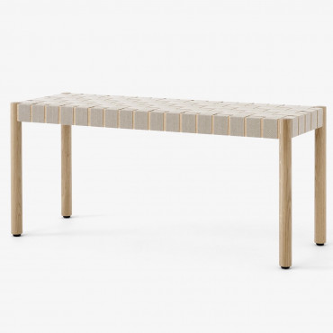 Banc BETTY TK4 L.105 cm Twilight / Naturel - &Tradition
