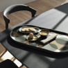 Table "Arc" en chêne teinté noir (Plusieurs dimensions disponibles) - Ethnicraft