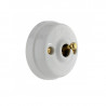 Interrupteur (pose en saillie) "Dimbler" en porcelaine blanche (Plusieurs options et coloris disponibles) - FONTINI