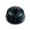 Interrupteur (Pose en saillie) Dimbler en porcelaine noire Externe (Plusieurs options et coloris disponibles) - FONTINI