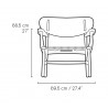 Fauteuil "CH 22" (Plusieurs finitions disponibles) - Hans Wegner - Carl Hansen