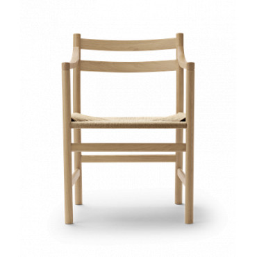 Chaise "CH46" papercord naturel (Plusieurs finitions disponibles) - Hans wegner - Carl Hansen