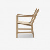 Fauteuil lounge "CH44" papercord naturel (Plusieurs finitions disponibles) - Hans Wegner - Carl Hansen