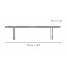 Banc / Table basse "BM0488L / S" (Plusieurs dimensions disponibles) - Carl Hansen & son