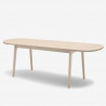 Table extensible "CH002 / CH006" (Plusieurs finitions et dimensions disponibles) - Hans Wegner - Carl Hansen