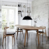 Table extensible "CH002 / CH006" (Plusieurs finitions et dimensions disponibles) - Hans Wegner - Carl Hansen