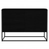 BUFFET MONOLIT SIDEBOARD 2 Portes Black  - Universo Positivo